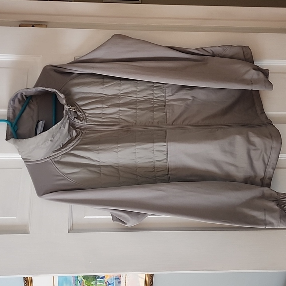 Columbia Women’s XL Oak Park Hybrid Full Zip Jacket Gray XK0756-027 Reflective